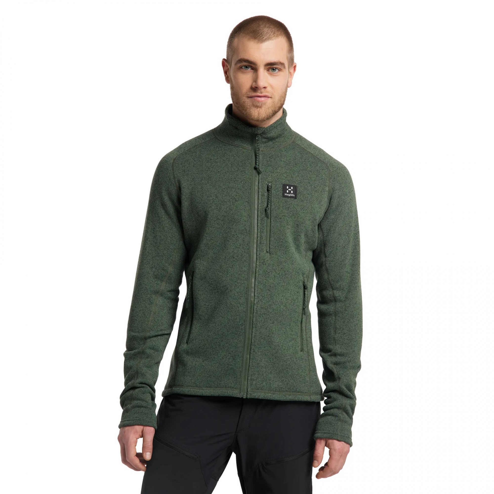 Haglofs - men fleece lightjacket fleece Risberg - dark mountain